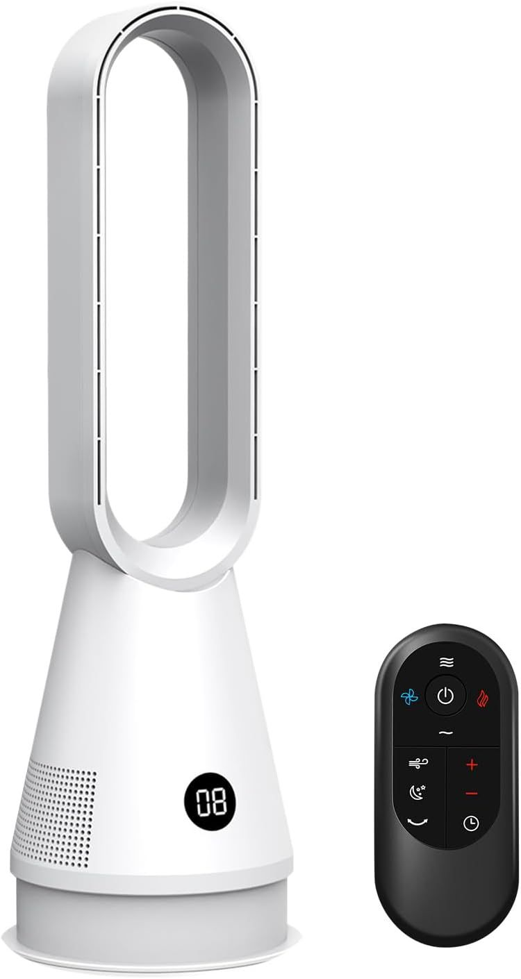 ２０２４年７月購入　Awanso　羽なし扇風機 温風機 HEPAフィルター付 2024年7月購入 Awanso 羽なし扇風機 温風機 HEPAフィルター付