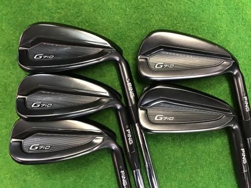ピン G710 5S アーコス無し アイアンセット IR NS PRO MODUS3 TOUR120 フレックスS メンズ 男性用 右利き 右用 Cランク ゴルフクラブ