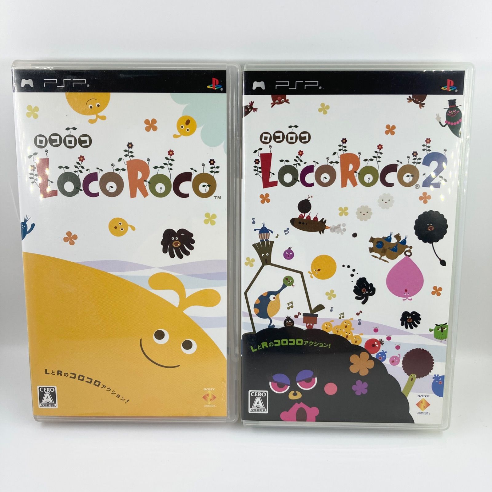 PSP LocoRoco(ロコロコ) 1&2 2枚セット - TOGO GAMES - メルカリ