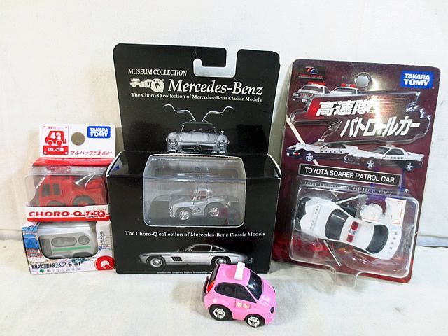新品 タカラ チョロQ トミカ パトロールカー 観光路線バス