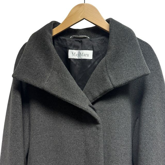 レディース マックスマーラ MAX MARA 白タグ ロングコート ウール 