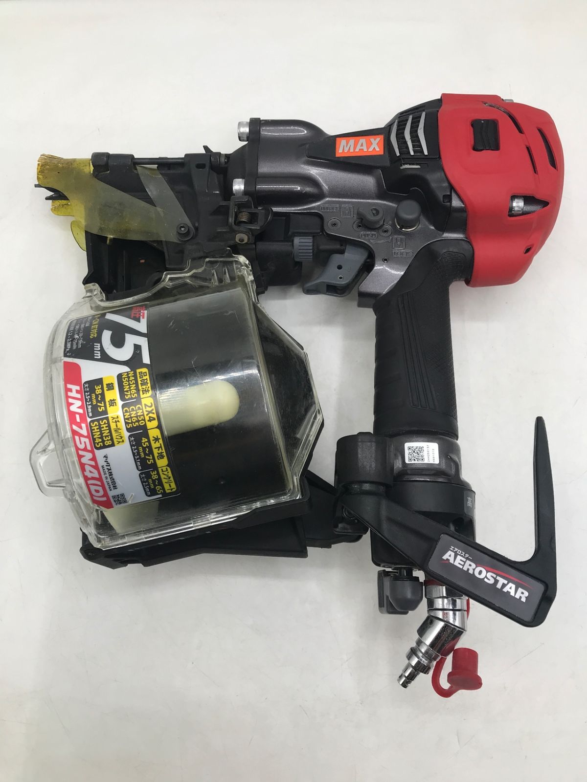 品 MAX マックス 75mm高圧スーパーネイラ HN-75N4D-G ITL50T8VMYT8 エコツール岡崎岩津店 M02