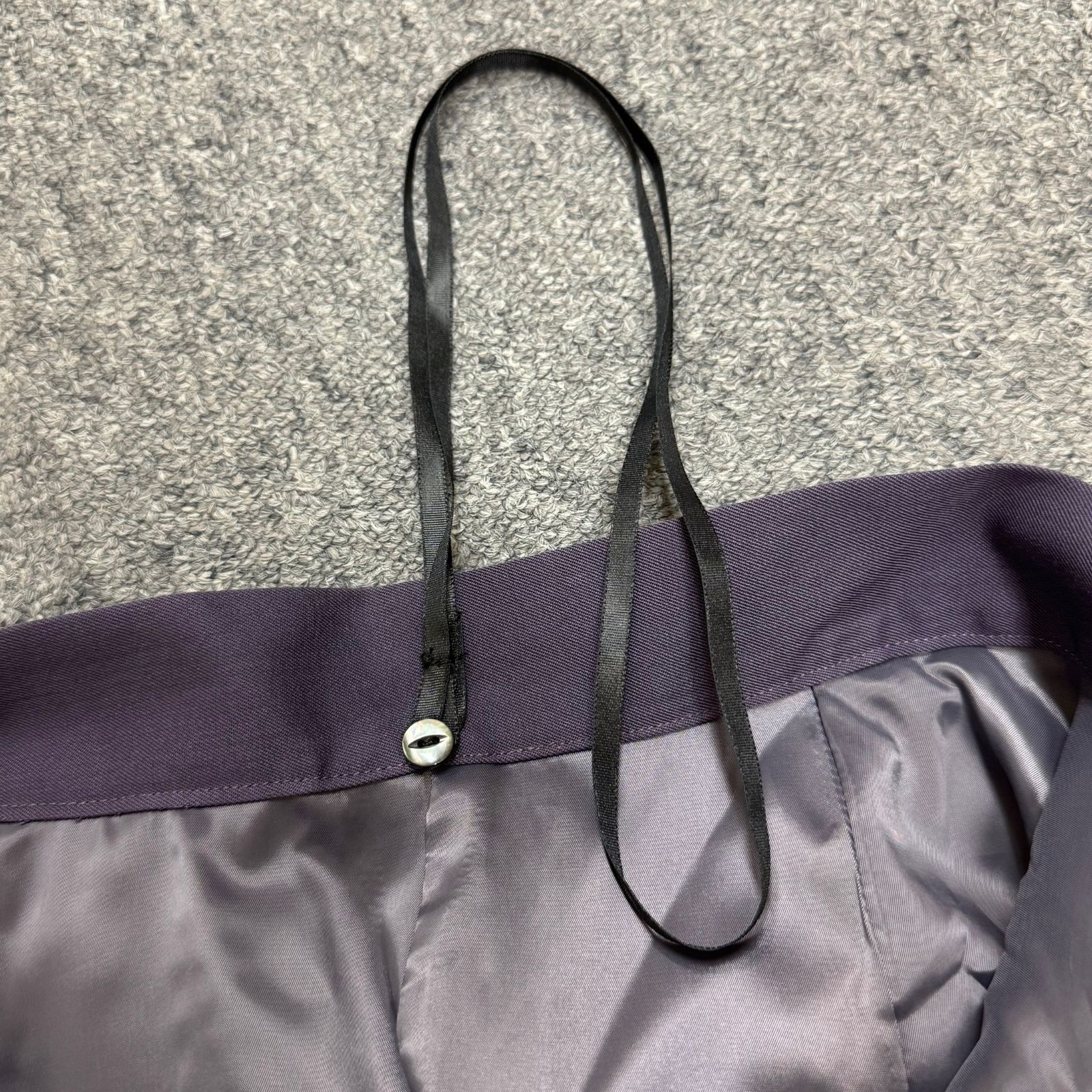 UJOH ナイロン生地　ワンショルダーパンツ 参考上代58300円 未使用品 UJOH One Shoulder SKT ワン