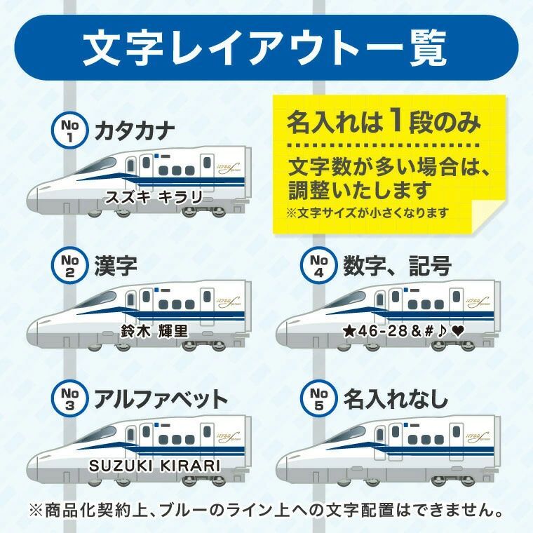 名前 名入れ 】 かわいい 新幹線 キーホルダー ( 両面印刷