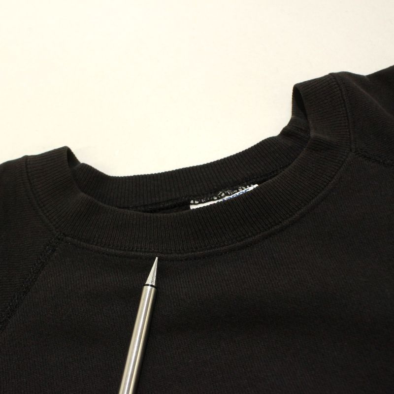 80s USA製 vintage Hanes ラグラン 袖プリント スウェット
