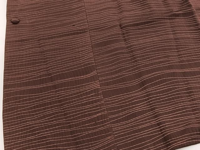 平和屋着物＃道行コート ロング丈 総刺繍 枝葉文 正絹 逸品 未使用