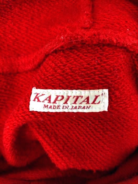 キャピタル KAPITAL 裏毛 ナマズSURFフードスウェット メンズ JP