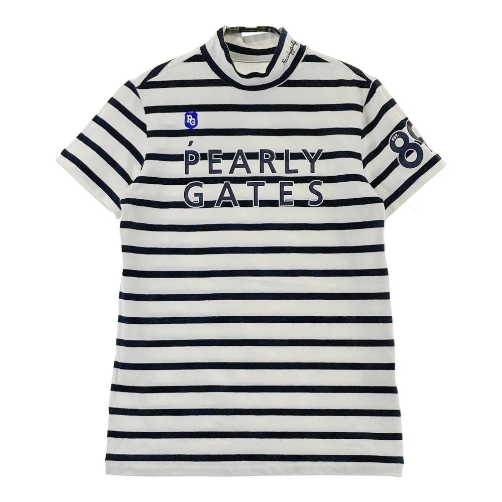 1*F様 PEARLY GATES パーリーゲイツ 半袖ハイネックシャツ PG1 PEARLY GATES 【新品】パーリーゲイツ×PEANUTS 半袖ハイネック