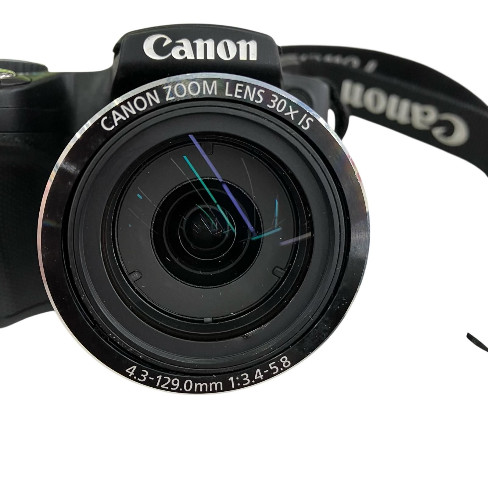 186000 現状品 canon キャノン PowerShot SX510 HS PC2008 レンズ 4.3-129.0mm 1 3.4-5.8 ブラック