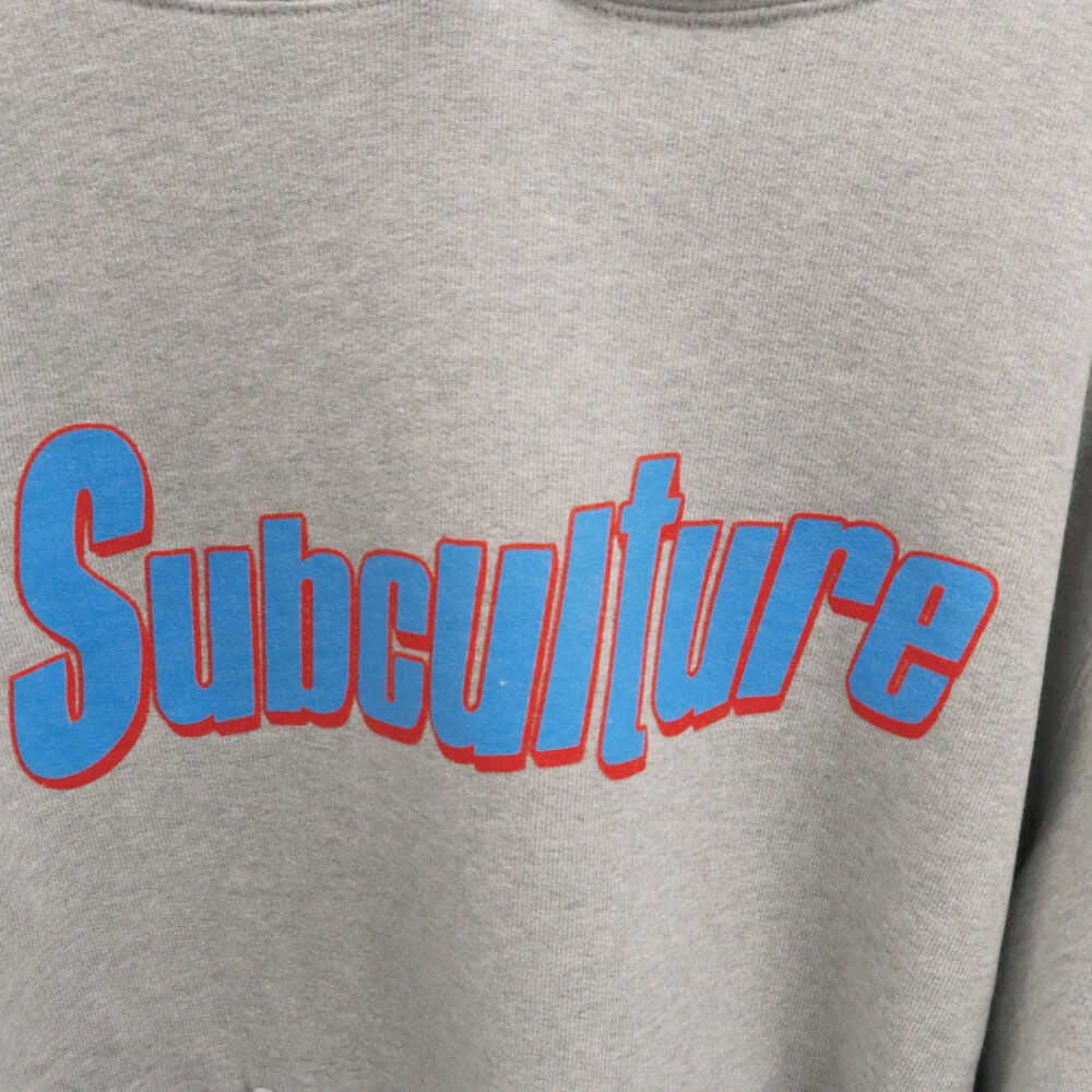 SUBCULTURE (サブカルチャー) 23AW SUBCULTURE HOODIE フロントロゴ  