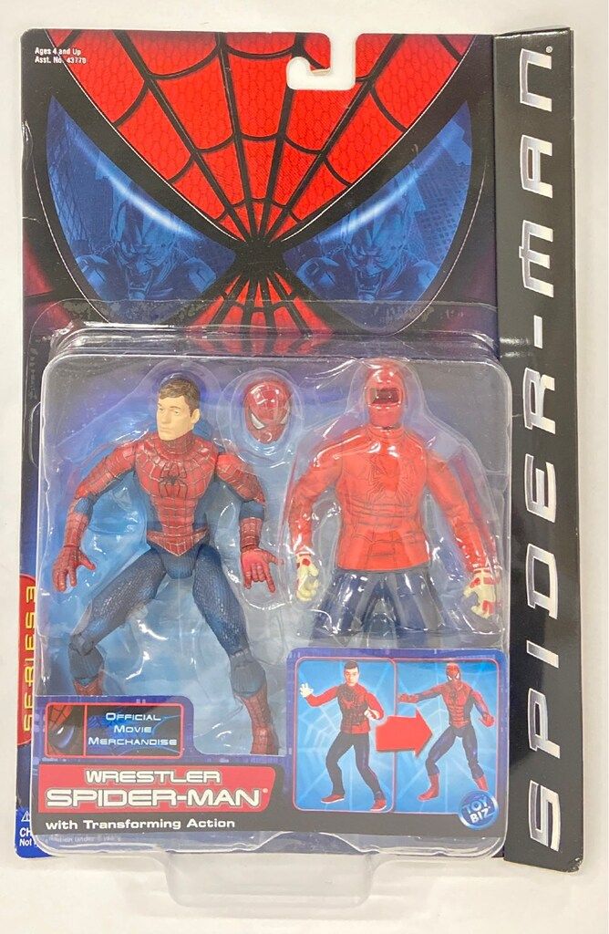 TOYBIZ SERIES 3 WRESTLER SPIDER MAN 6インチ