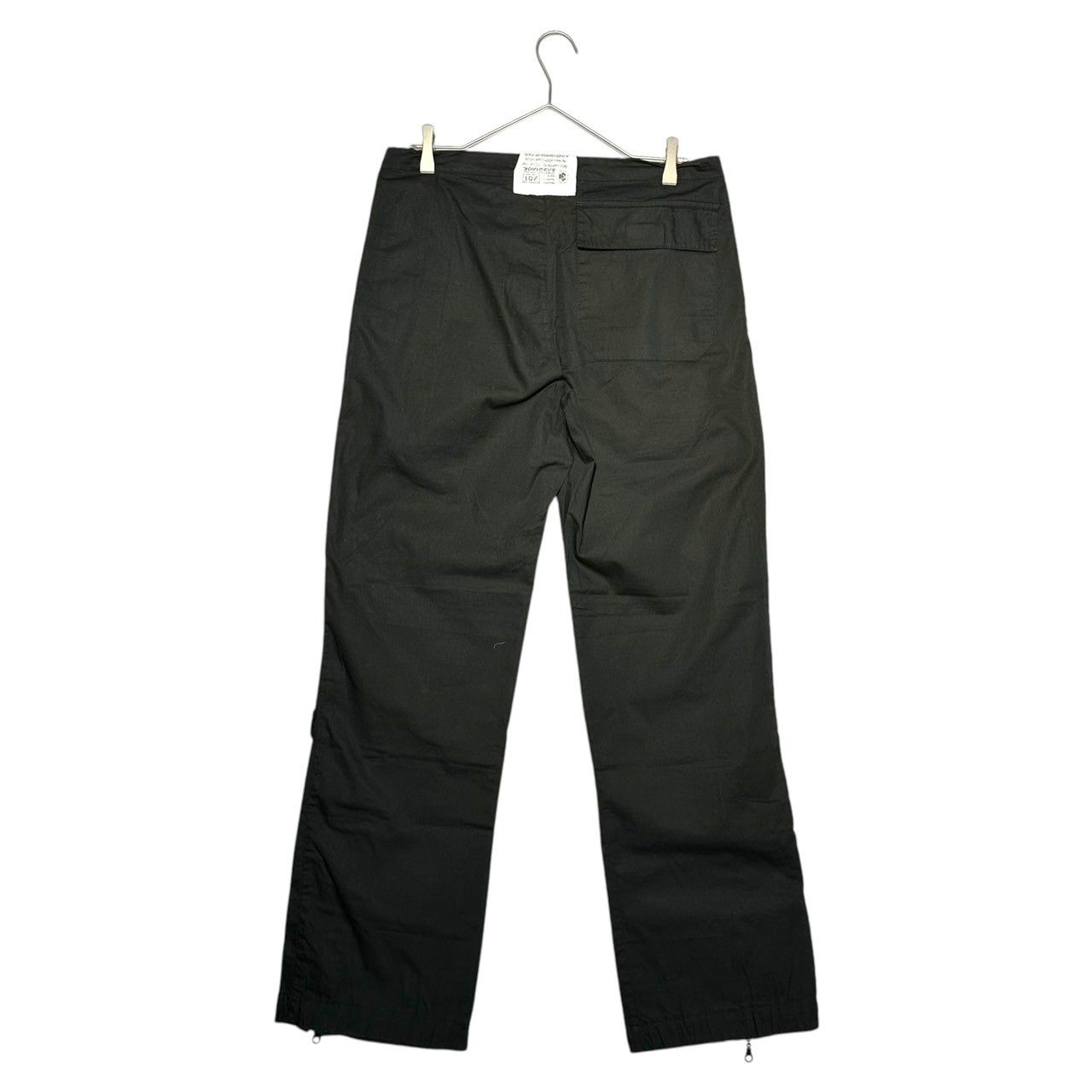 00s SABOTAGE ギミック テック パラシュート パンツ y2k SABOTAGE(サボタージュ) 00's Gimmick Tech Parachute Pants
