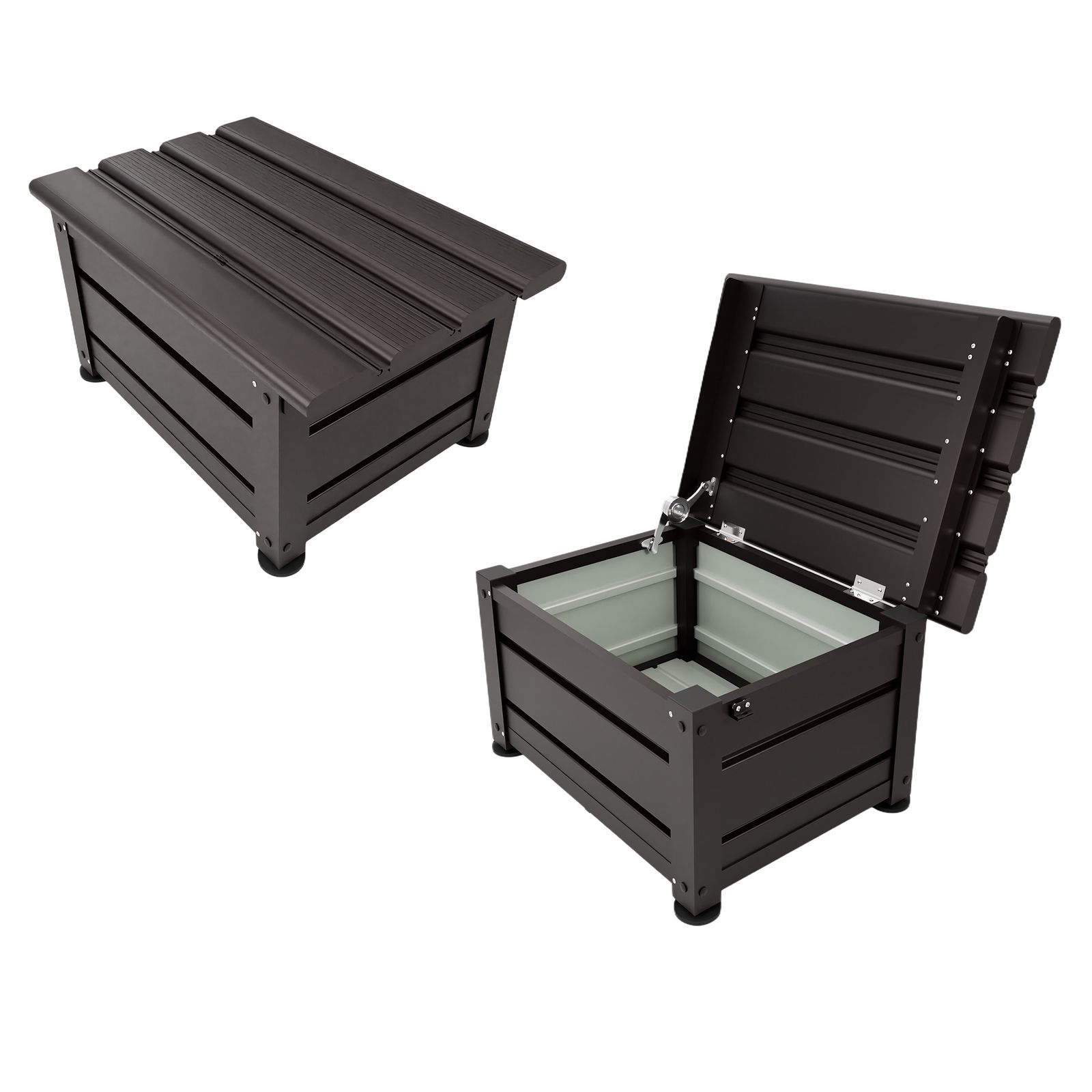 サイズA 60cm 33L 物置 屋外 収納ボックス 収納庫 小型 置き配 ストッカー 物置 屋外収納庫 ゴミ箱 ボックス 大容量 収納ケース 鍵付き