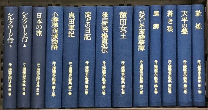 井上靖歴史小説集 井上靖歴史紀行文集 13冊 セット 不揃い 岩波書店