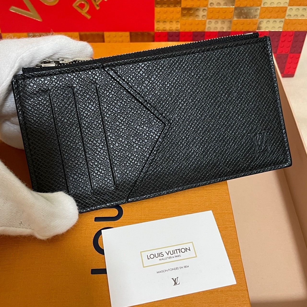 ほぼ新品未使用】ICチップ搭載 ルイヴィトン タイガ コインカード