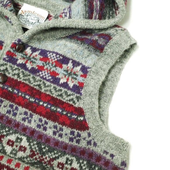 Jamieson's x SHIPS ジャミーソンズ シップス 別注 スコットランド製