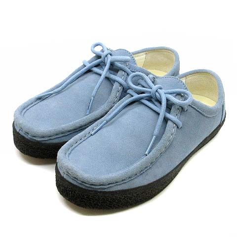ラストリゾート Last Resort AB モック スエード シューズ モカシン VM006-Moc Suede ダスティブルー 24.5㎝