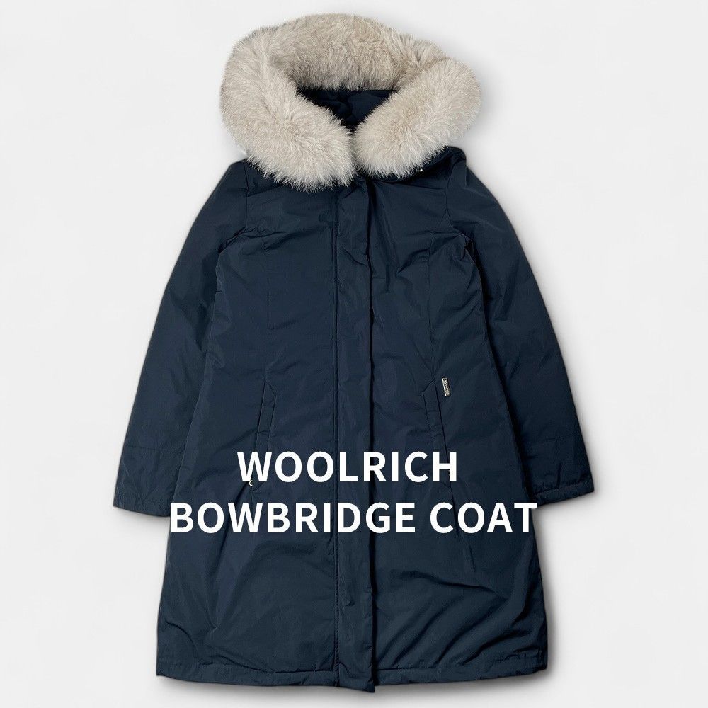 美品 WOOLRICH ウールリッチ BOWBRIDGE COAT ファー ボウブリッジ