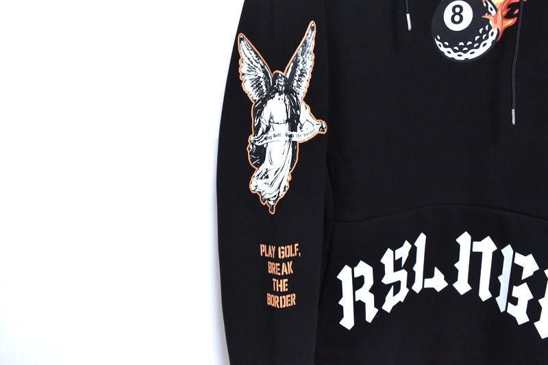 新品 ラッセルノ ゴルフ マスク フーディー 8ボールパーカー【4】【5