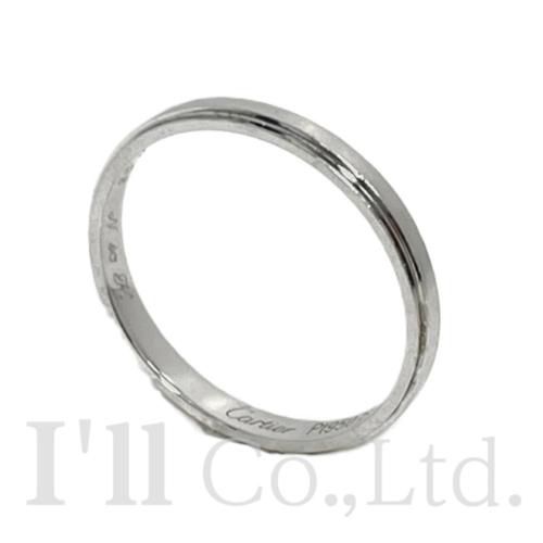 カルティエ ダムール ウェディング リング2.5mm プラチナ950/1000