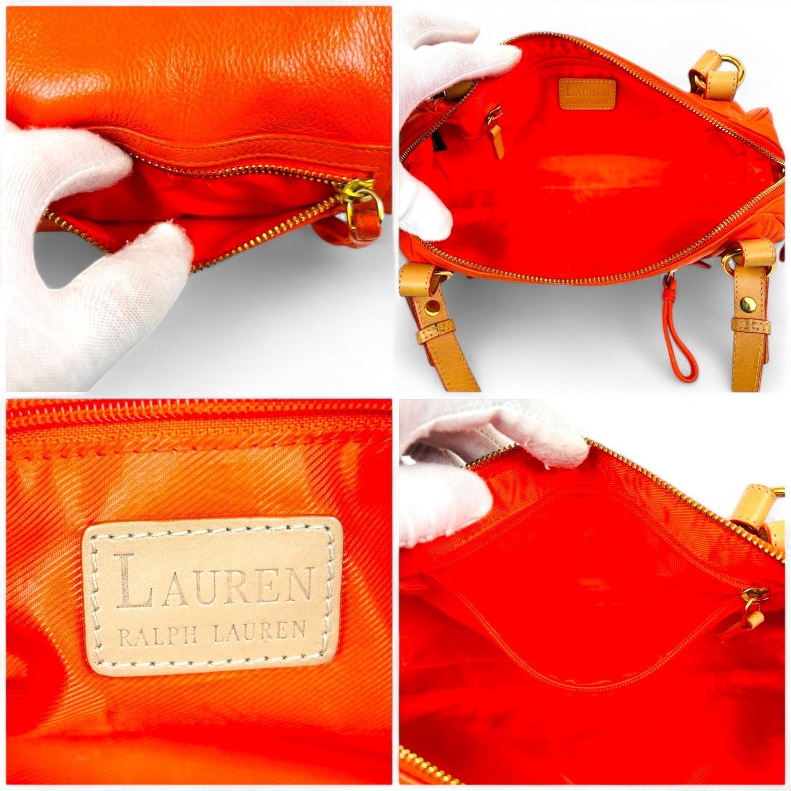 美品　RALPH LAUREN ラルフローレン ハンドバッグ ボストンバッグ POLO RALPH LAUREN（ボストンバッグ）のフリマアイテム一覧