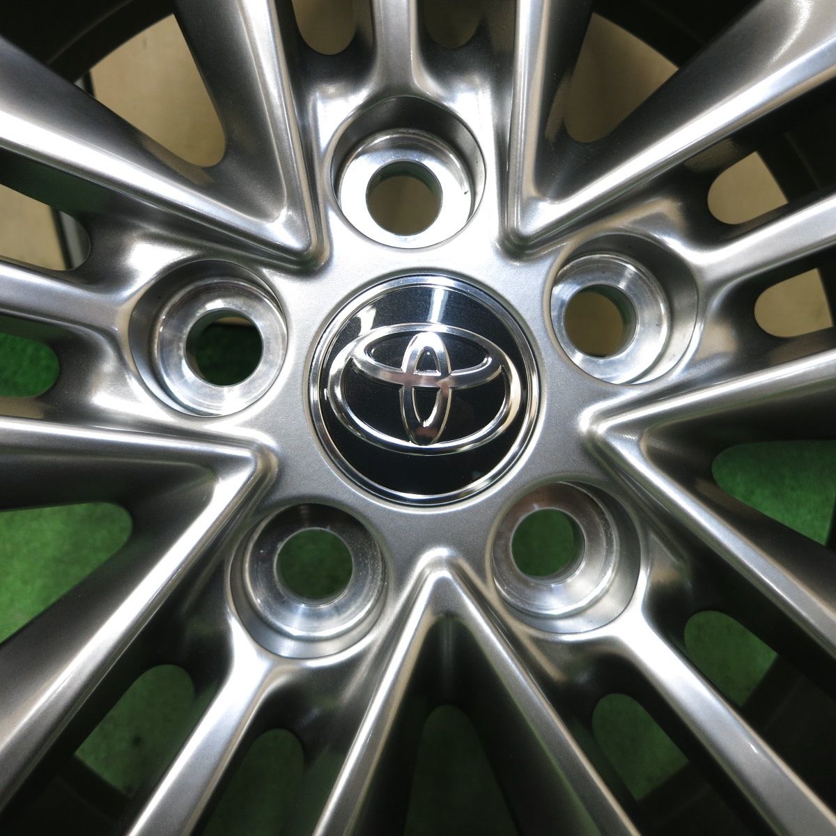 送料無料 新車外し 1本 トヨタ 40系 アルファード ヴェルファイア Zグレード 純正 ホイール 18インチ 18×7J PCD120|5H 5101505ナホ