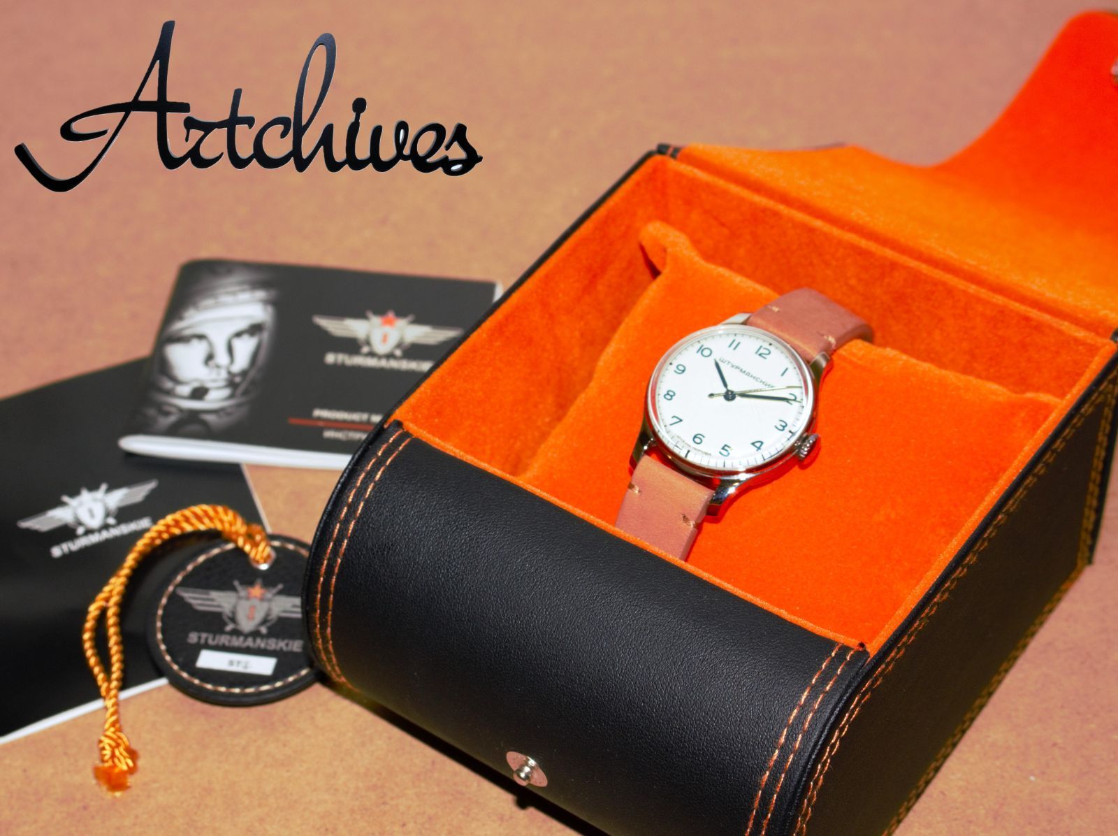 販売済み シュトルマンスキー スモセコ 手巻きメンズ腕時計 稼働品