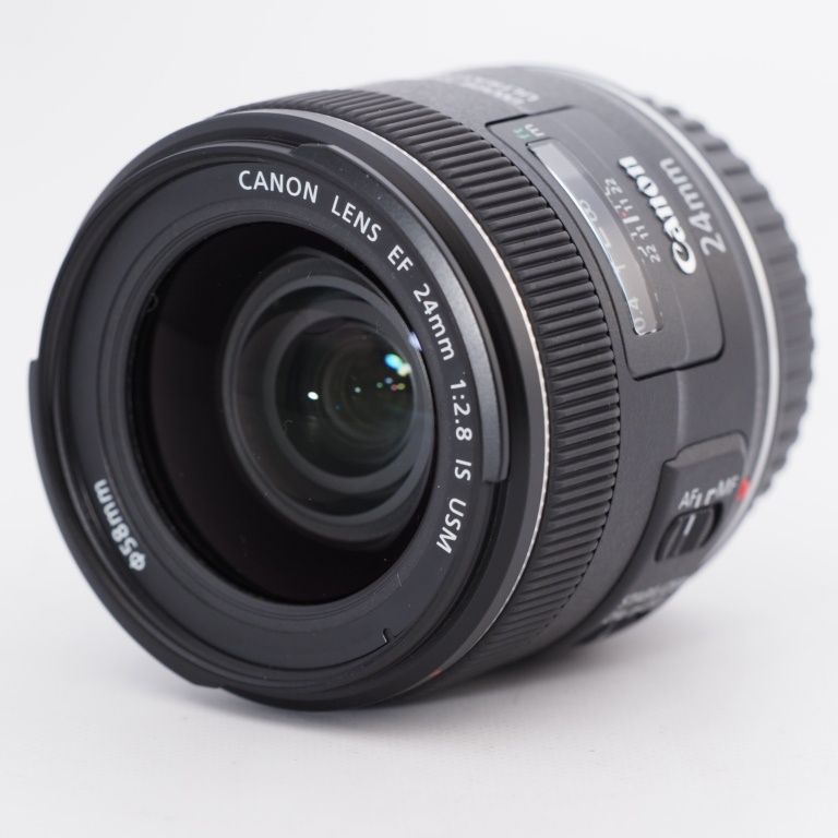 Canon 単焦点レンズ EF24mm F2.8 IS USM フルサイズ対応 Canon EF 24mm F2.8❤️広角 単焦点 レンズ キヤノン 一眼レフ