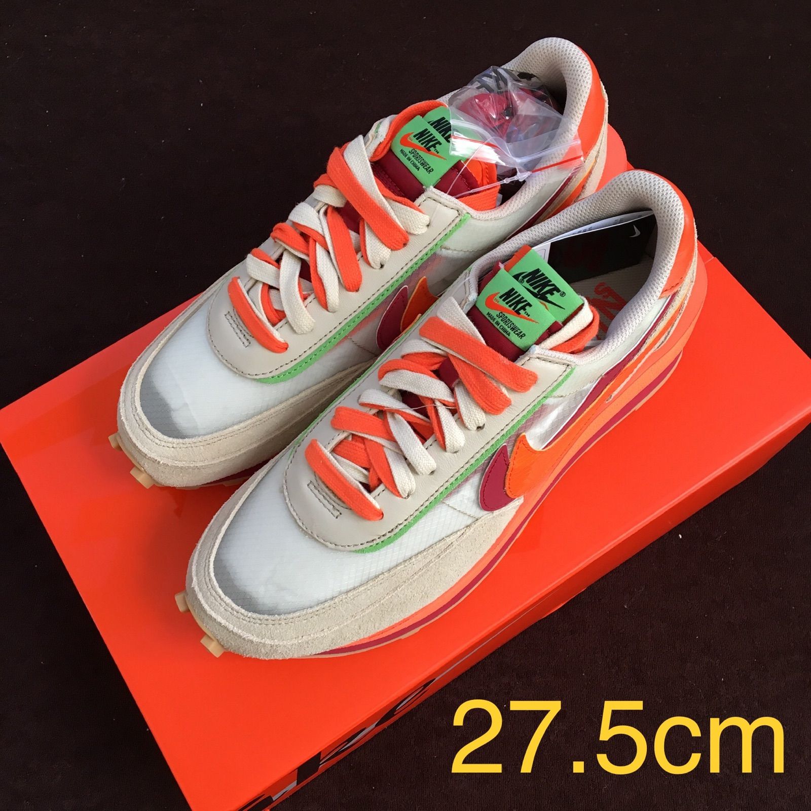 NIKE LDワッフル×sacai × CLOT 27.5cm | TIENDA.CLUBCONDUCTORES.COM