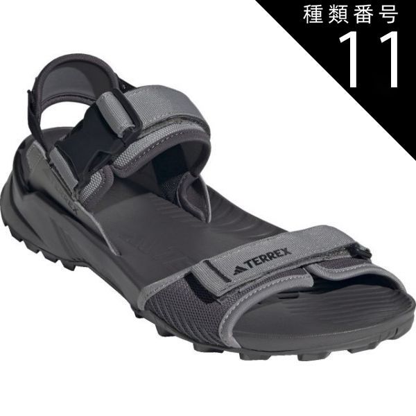 種類11：ｿﾘｯﾄﾞGRY/ﾁｬｺ/285(4066763509453) adidas(アディダス) IE8009 41 TERREXHYDROTERRA テレックス Hydroterra サンダル ／ Terrex Hydroterra Sandals