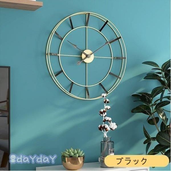 ウォールクロック 壁掛け時計 バッファローボーン アンティーク