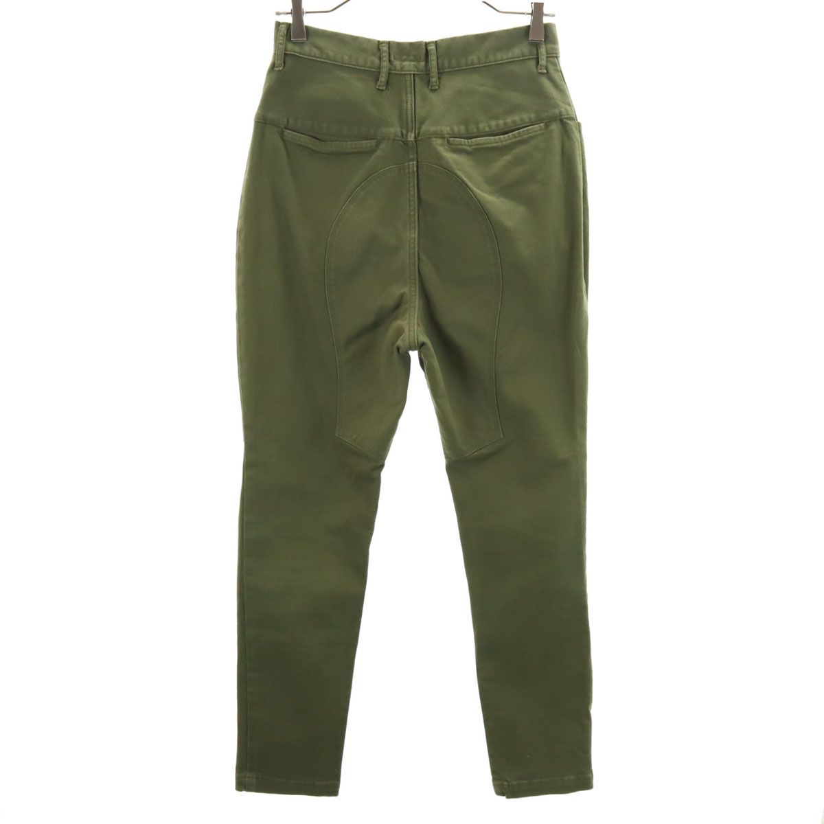 キャピタル kapital パンツ カーキ サイズ0 (XS) KAPITAL(キャピタル) シンチバックタックワイドテーパードバギー
