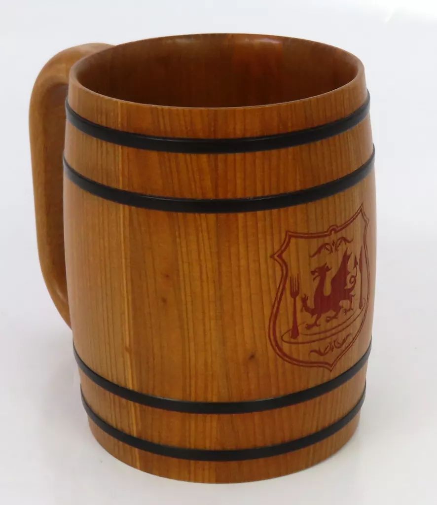 【】マグカップ･湯のみ チルチャック(ナチュラル) 木樽ジョッキ1000ml 「ダンジョン飯」