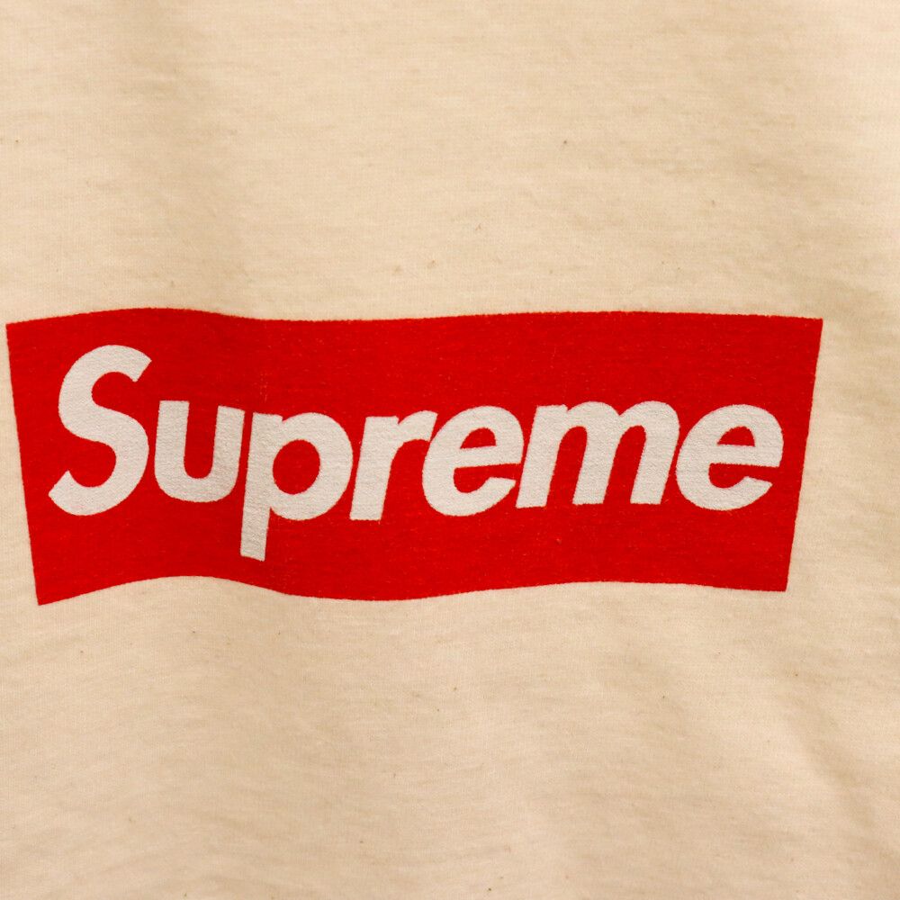 SUPREME (シュプリーム) 14SS 20th Anniversary Box Logo Tee 20周年記念 ボックスロゴTシャツ カットソー  半袖Tシャツ ベージュ - メルカリ