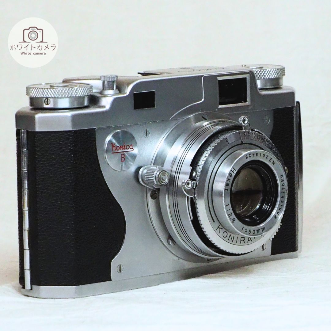 KONICA IIB Hexar 50mm f/2.8 レンジファインダーカメラ ☆実用美品