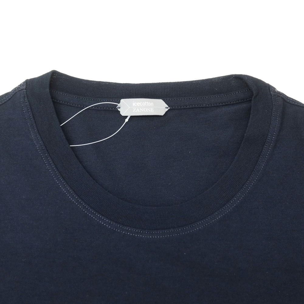 新品】ザノーネ ZANONE アイスコットン クルーネック 半袖Tシャツ