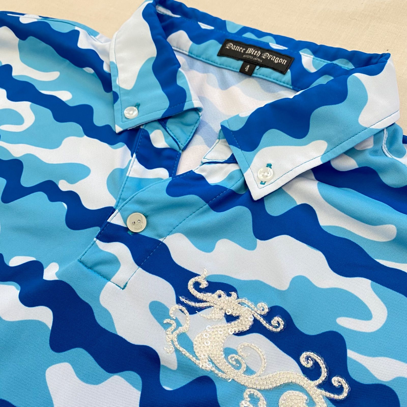 Dance With Dragon パイナップル柄シャツ サイズ4 Dance With Dragon パイナップル柄シャツ サイズ4 Dance With