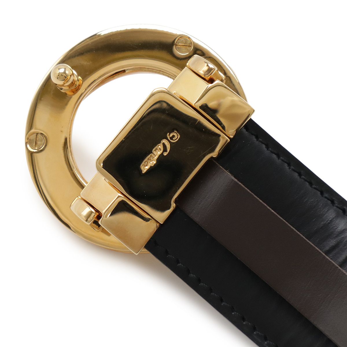 Cartier カルティエ トリニティ リバーシブル ベルト レザー