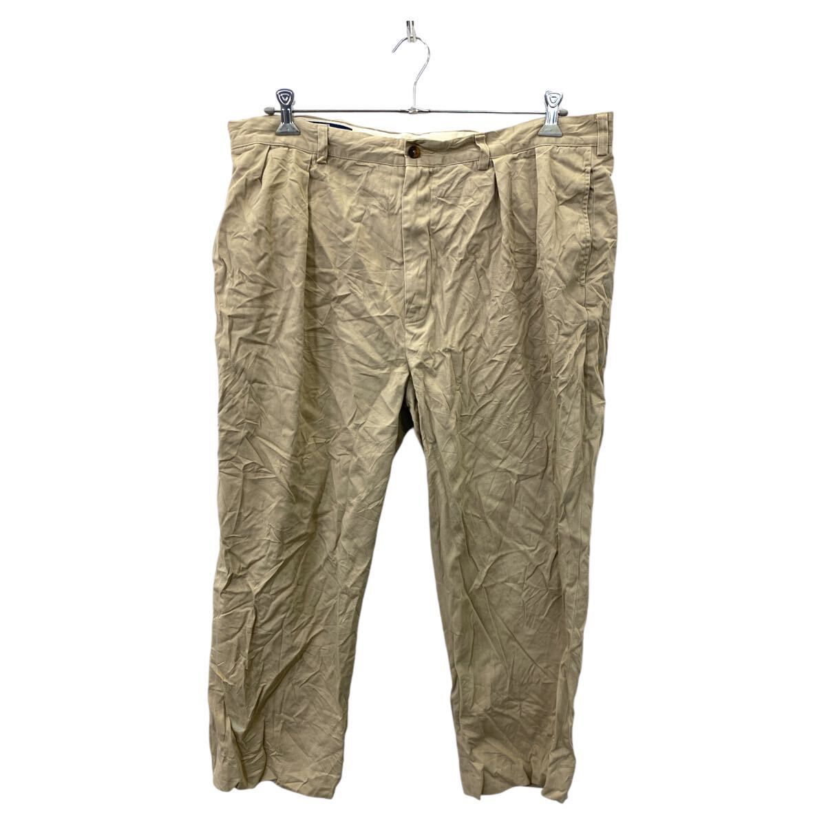Polo by Ralph Lauren チノパンツ W40 ポロバイラルフローレン コットン ビッグサイズ ベージュ系 古着卸 アメリカ仕入 2411-323