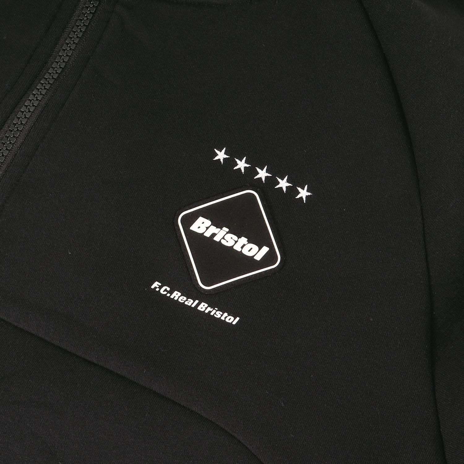F.C. Real Bristol ブラックパーカー F.C.Real Bristol エフシーレアルブリストル パーカー サイズ:L