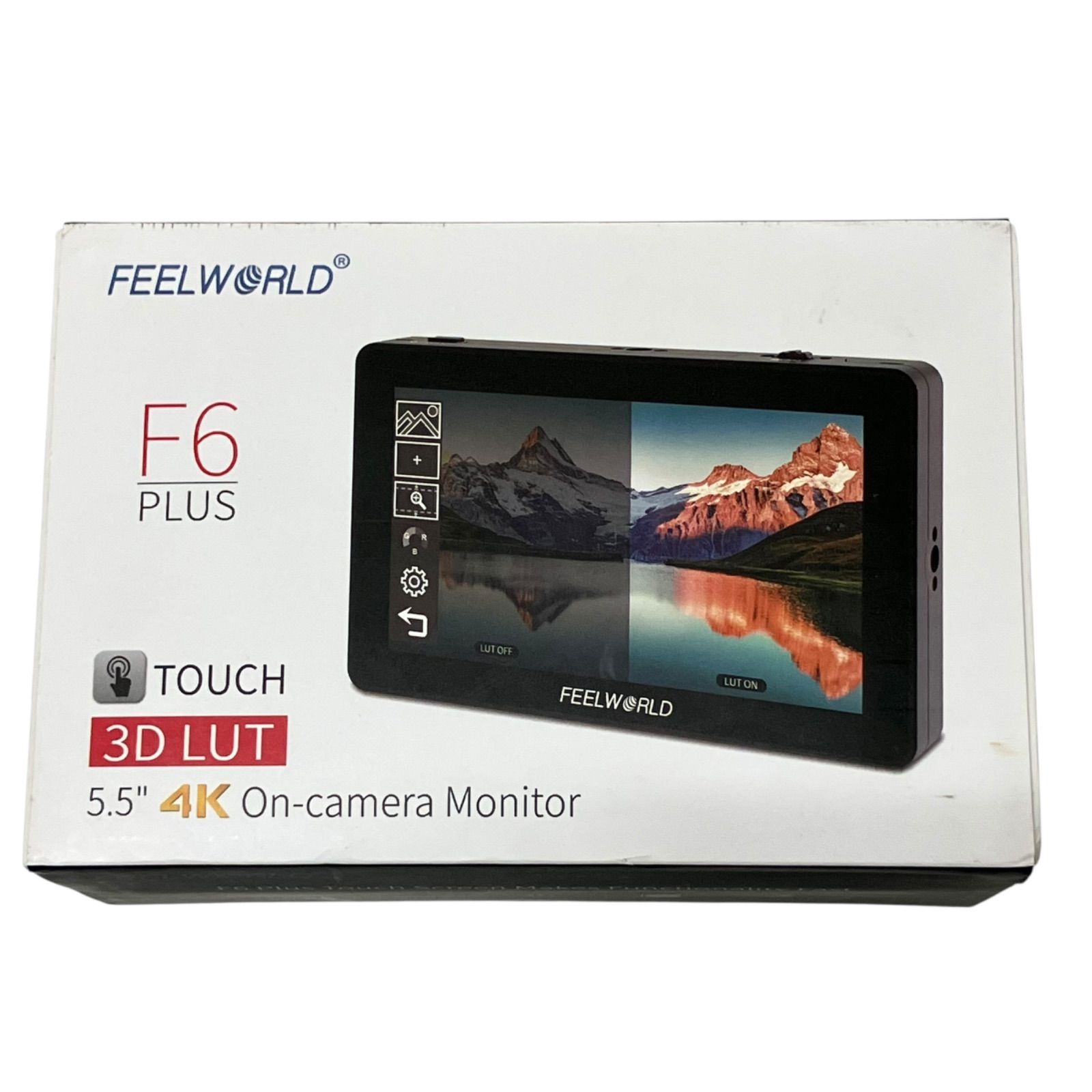 FEELWORLD F6 PLUS 5.5インチモニター　元箱あり FEELWORLD F6 PLUSX 5.5 インチ 1600nit タッチ スクリーン – フィール