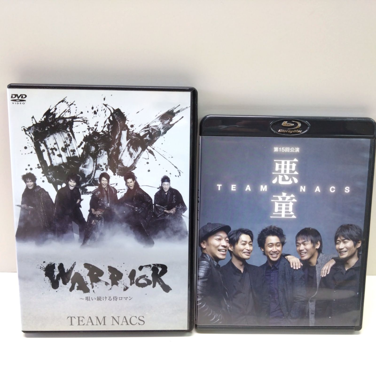 1222 TEAM NACS チームナックス 悪童 WARRIOR 唄い続ける侍ロマン DVD