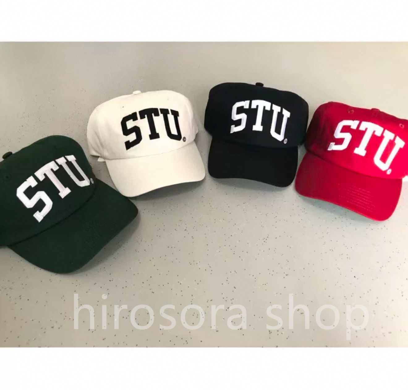 ステューシー STUSSY キャップ 帽子 STU Arch Strapback Cap