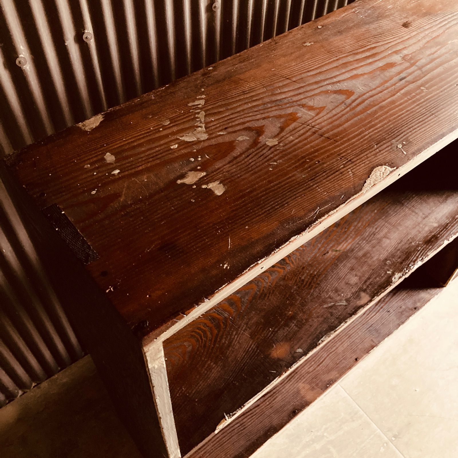 アンティーク オープンラック 食器棚 シェルフ 飾り棚 昭和レトロ z720