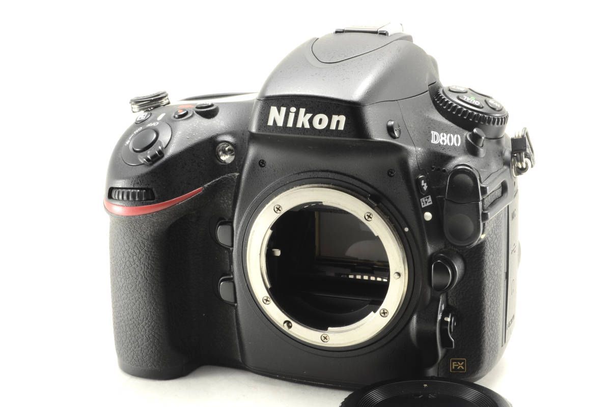 送料無料 非冷凍品同梱不可 ニコン Nikon D800 ボディ【元箱付き・付属