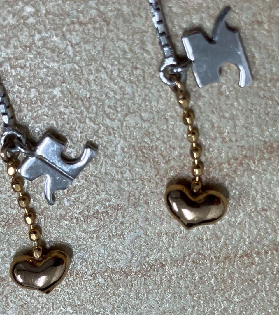 K18 クレージュ ピアスK18WG アクセサリー レディース 金 - メルカリ