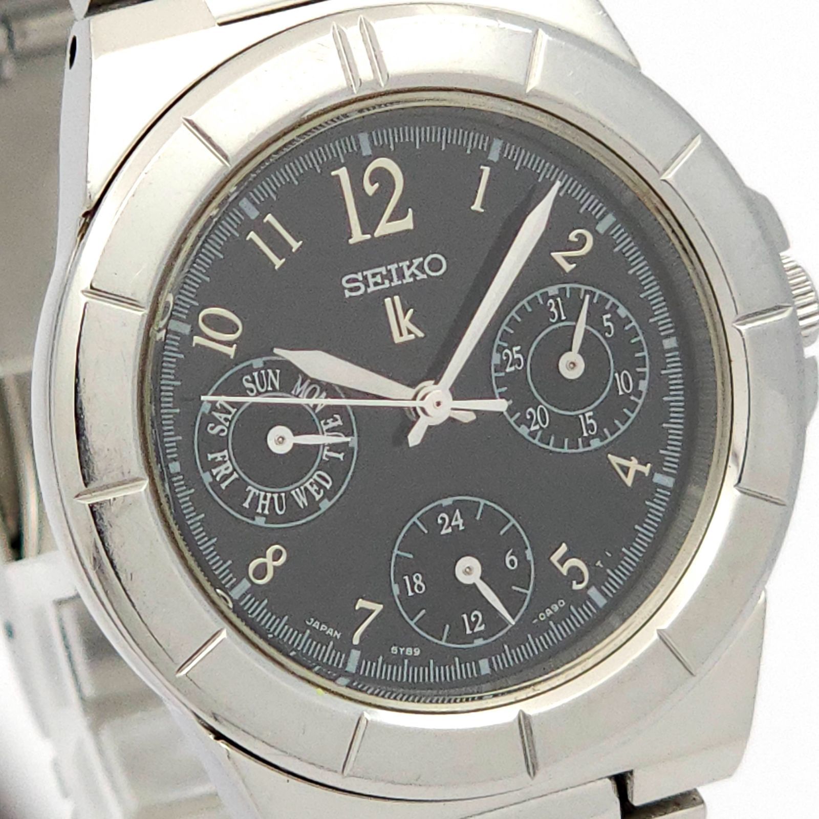 稼働品　SEIKO LUKIA　セイコールキア腕時計　5Y89-0B30 SEIKO LUKIA セイコールキア腕時計 5Y89-0B30 - メルカリ