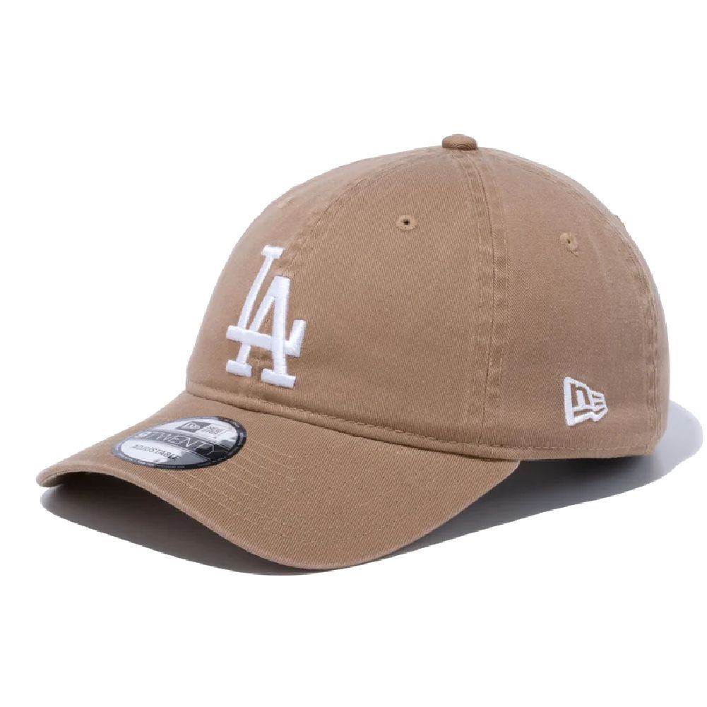 ニューエラ 9TWENTY ウォッシュドコットン ロサンゼルス・ドジャース カーキ ホワイト カーキ 1個 New Era 920 WASHED LOSDOD KHA WHI 23J LOS ANGELES DODGERS OSFM