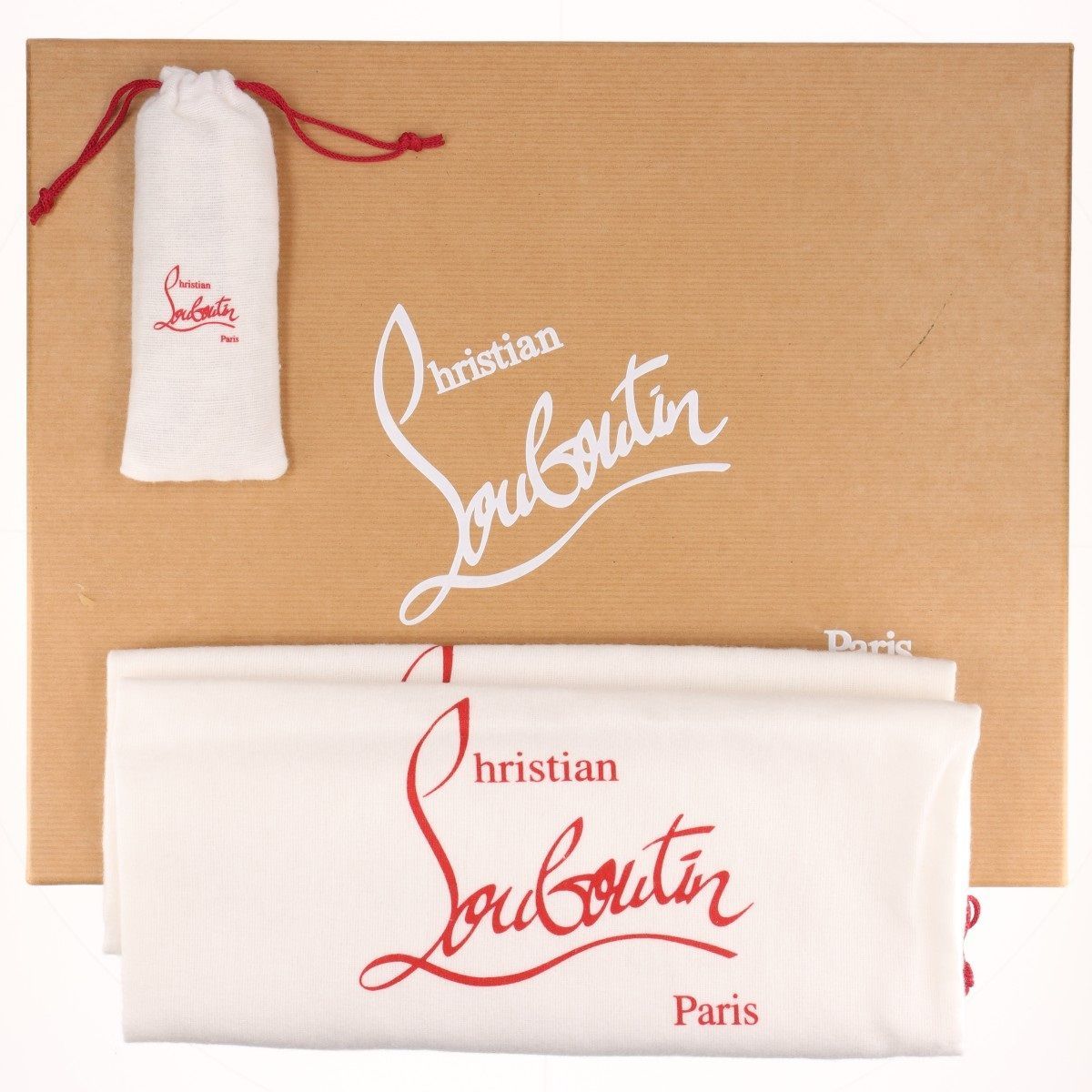 Christian Louboutin - クリスチャンルブタン Christian Louboutin クラッチバッグ スパイクスタッズ iPadケース エナメル/レザー レッド Christian Louboutin クリスチャンルブタン LOUIS ORLATO FLAT