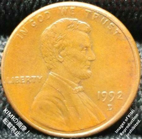 1セント硬貨 1992 D アメリカ合衆国 リンカーン 1ペニー 貨幣芸術 Coin Art #KIMIcoins #KIMIの商品 1 Cent  Lincoln 1Penny United States coin 1992 D - メルカリ